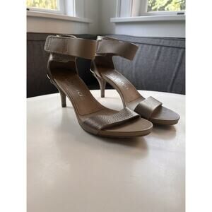 Pedro Garcia Winka Ankle Cuff Sandal Bronze Womens 8.5 US 39 Euro MSRP $550